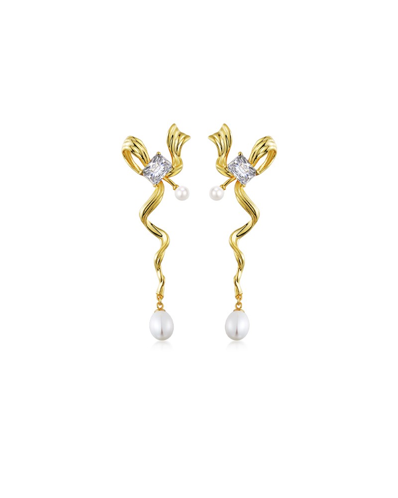 Dangle Earrings online For Women Girl With Pearl Earrings Inspired from Kaykelly